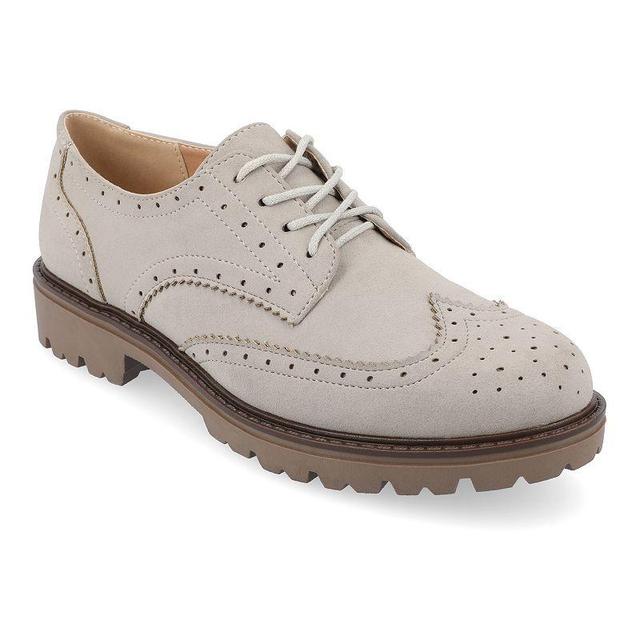 Journee Collection Claudiya Tru Comfort Foam Womens Oxford Shoes Product Image