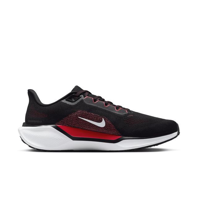 Nike Mens Nike Air Zoom Pegasus 41 - Mens Running Shoes Fire Red/White/Black Product Image