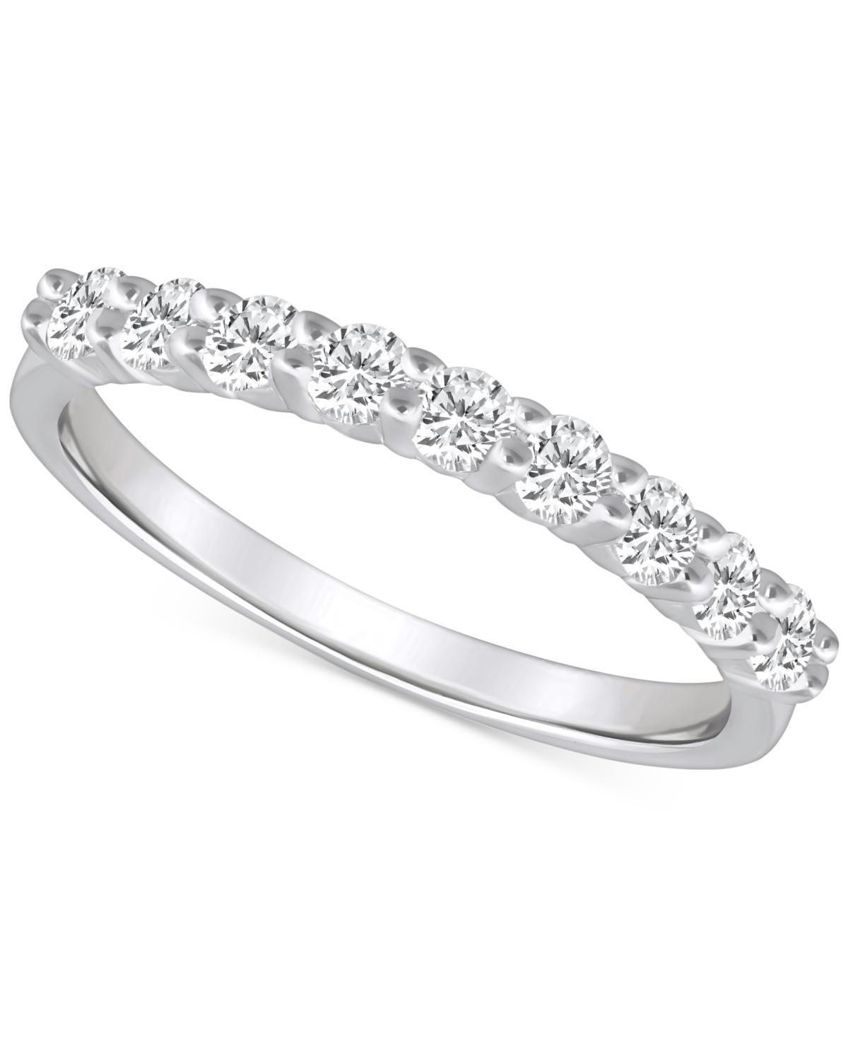 Diamond Wedding Band (1/2 ct. t.w.) in 14k Gold Product Image