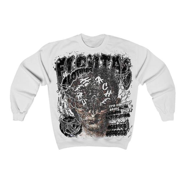 Black Cat 3s Flontae Sweatshirt Headstorm Graphic Product Image