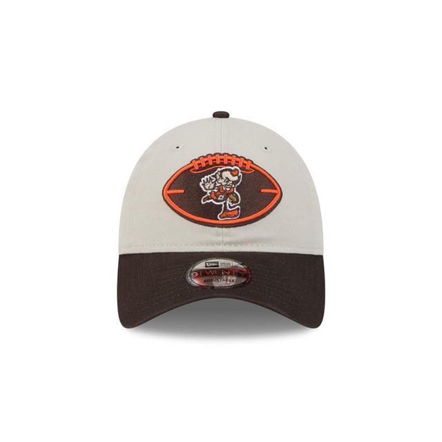 Cleveland Browns 2024 Historic Sideline 9TWENTY Adjustable Hat Male Product Image