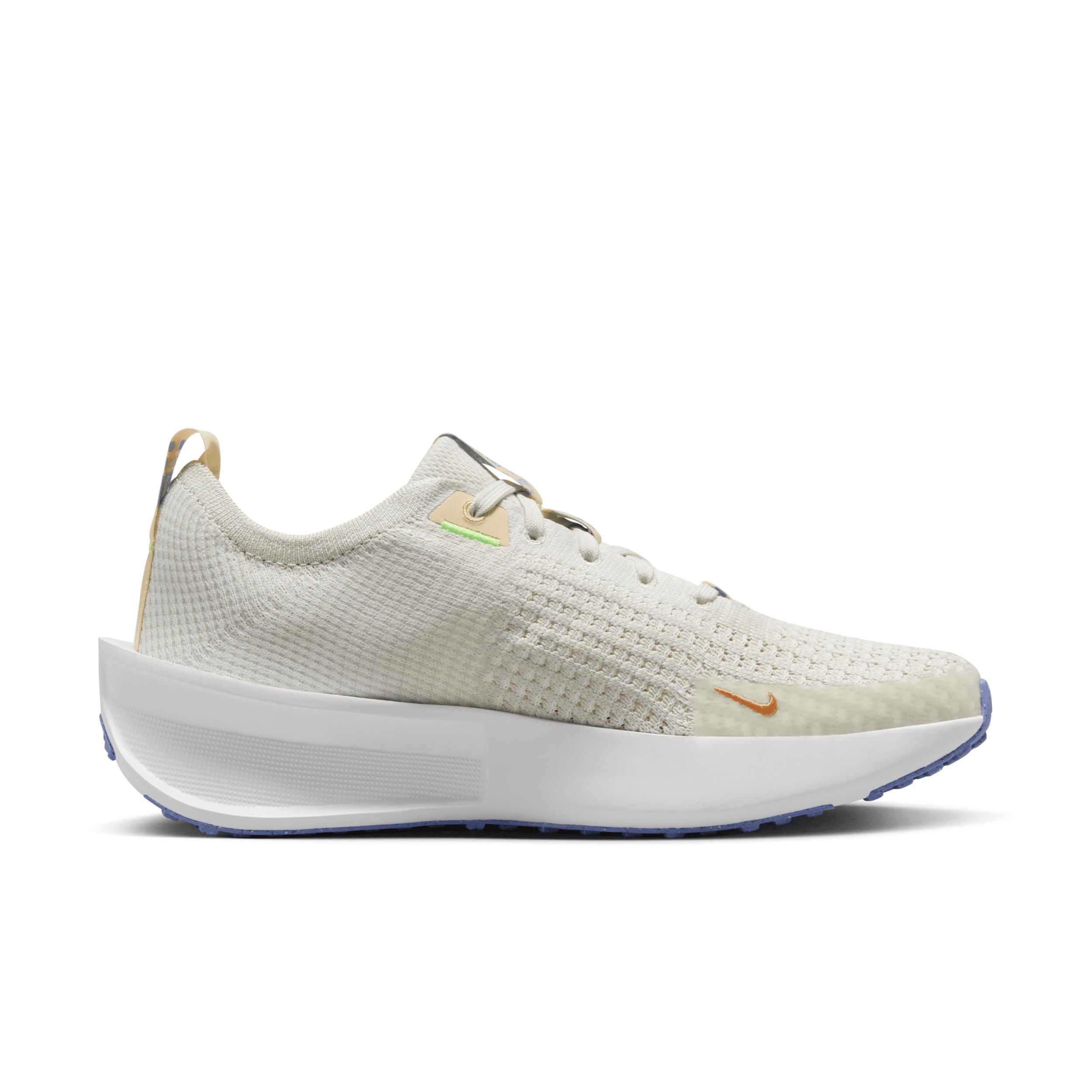 Nike Womens Nike Interact Run - Womens Running Shoes White/Saturn Gold/Dusty Cactus Product Image