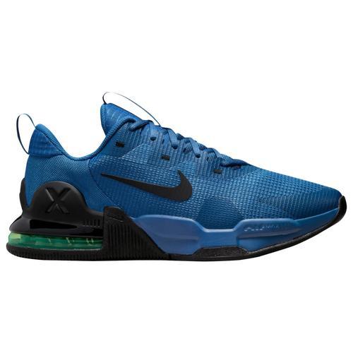 Nike Mens Air Max Alpha Trainer 5 - Training Shoes Green Strike/Black/Court Blue Product Image