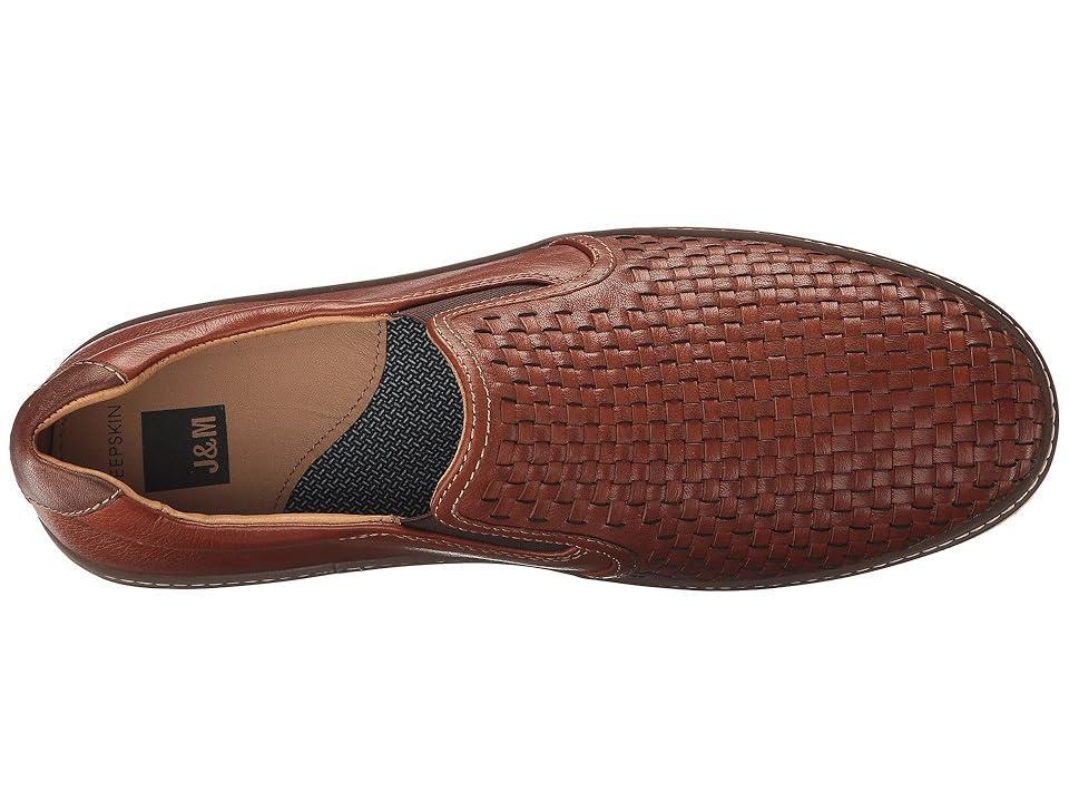 Johnston  Murphy Mens McGuffey Woven Leather Slip Product Image