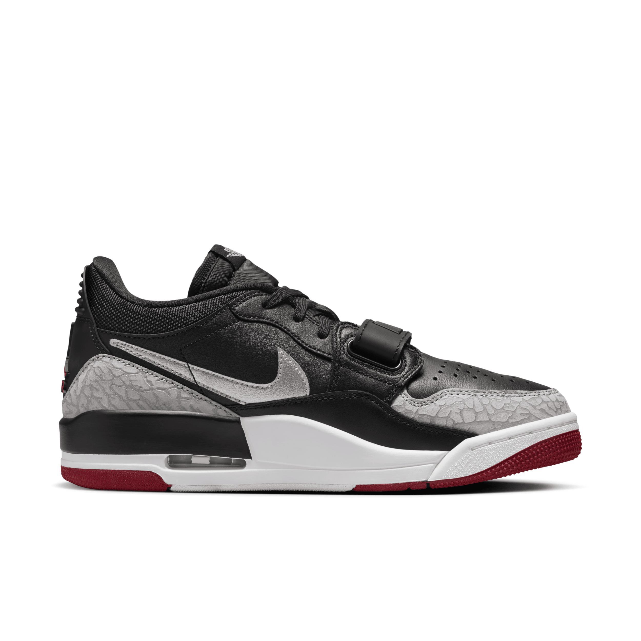 Jordan Womens Jordan Legacy 312 Low - Womens Shoes Black/Metallic Silver/Gym Red Product Image