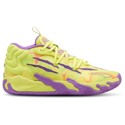 PUMA Mens Lamelo Ball MB.03 Spark - Basketball Shoes Yellow/Red/Purple Product Image