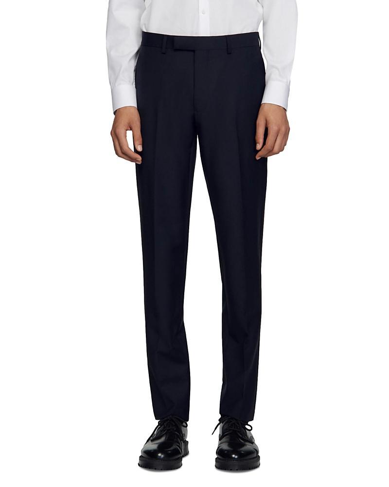 Sandro Shawl Panel Tuxedo Pants Product Image