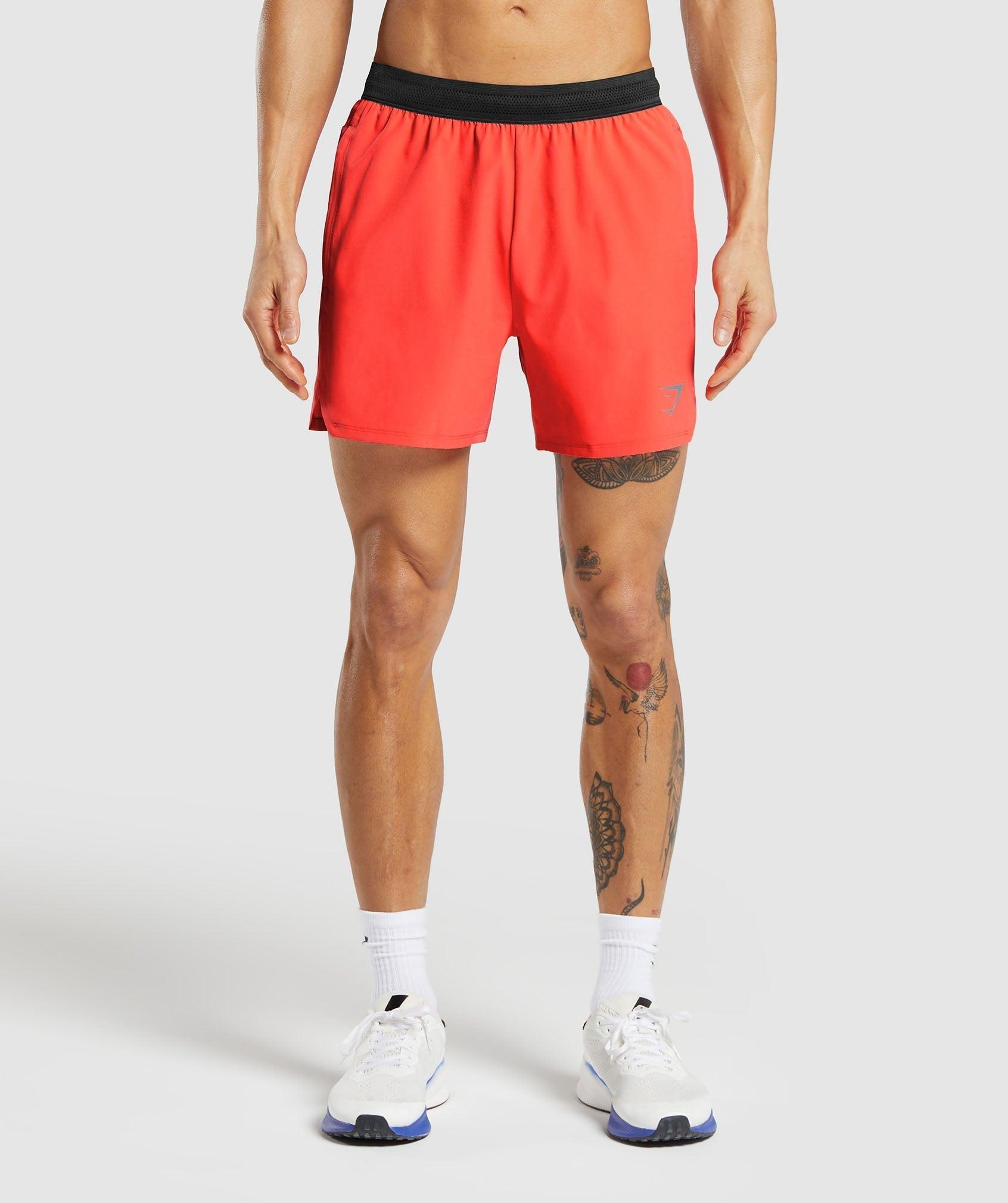 Gymshark Speed 5" Shorts - Wannabe Orange Male product image