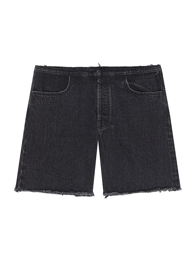 Mens Bermuda Shorts in Denim Product Image