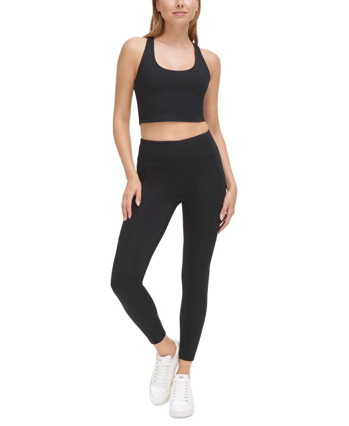 Dkny Sport Womens Balance Compression Cargo Leggings Product Image