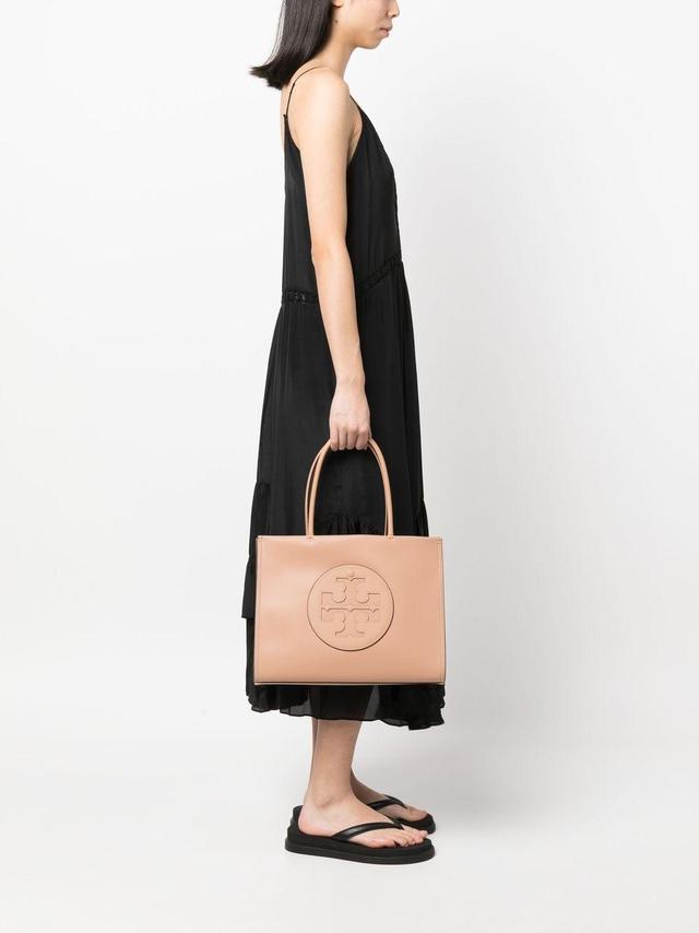 TORY BURCH Logo-patch Mini Bag In Cream Product Image