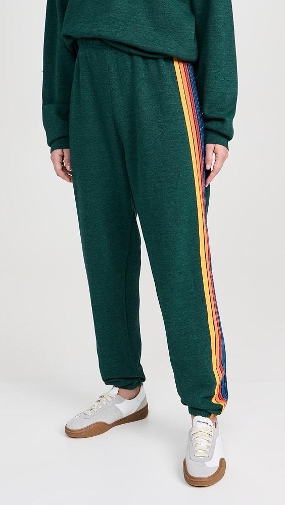 Aviator Nation 5 Stripe Sweatpants | Shopbop Product Image