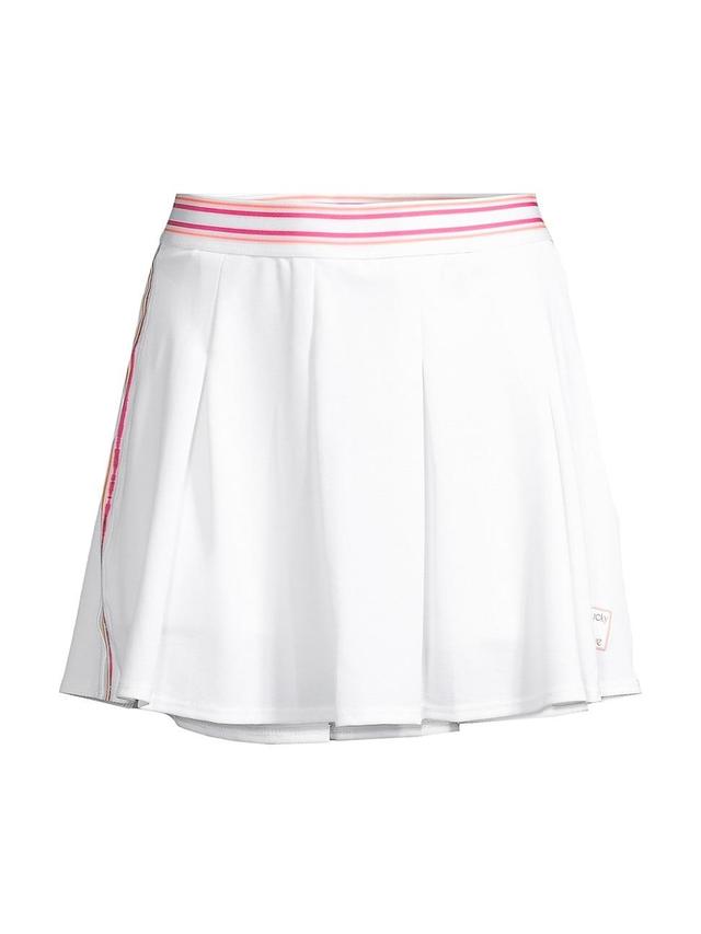 Womens Shockin Classics Long Stripe Tennis Skirt Product Image