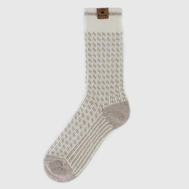 Bearpaw Womens Birdseye Pattern Crew Socks 5-10 Product Image