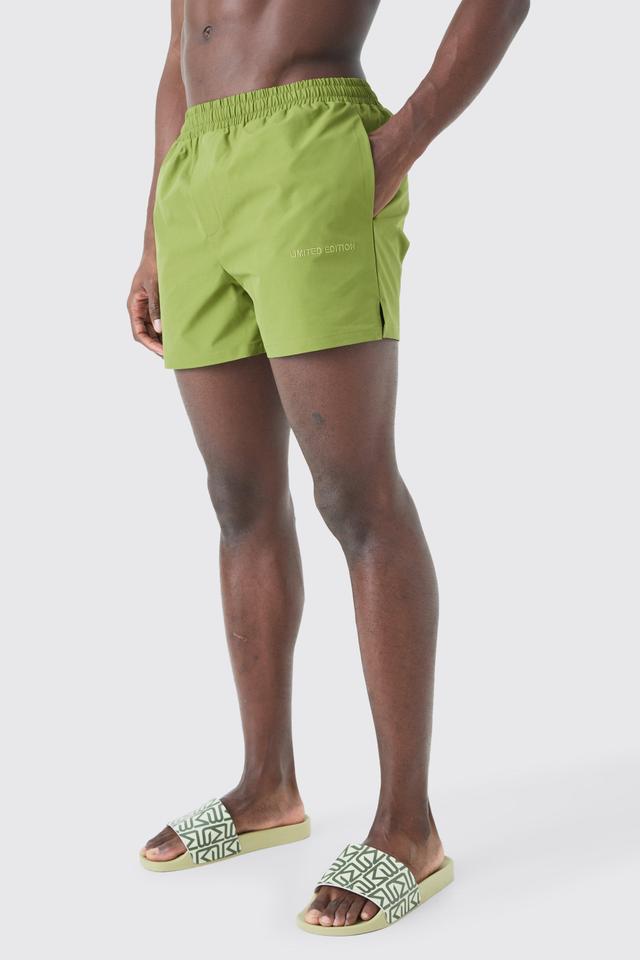 Short Length Limited Edition Smart Swim Short | boohooMAN USA Product Image