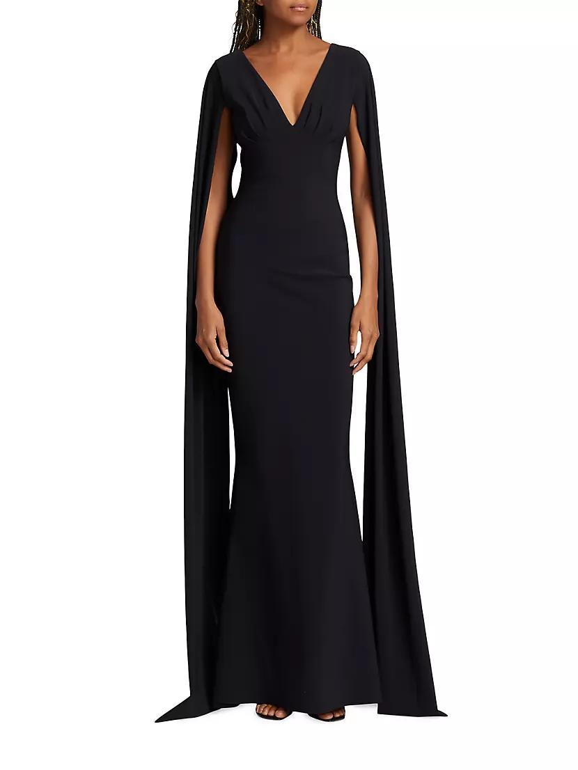 Zelia Split-Sleeve Gown Product Image