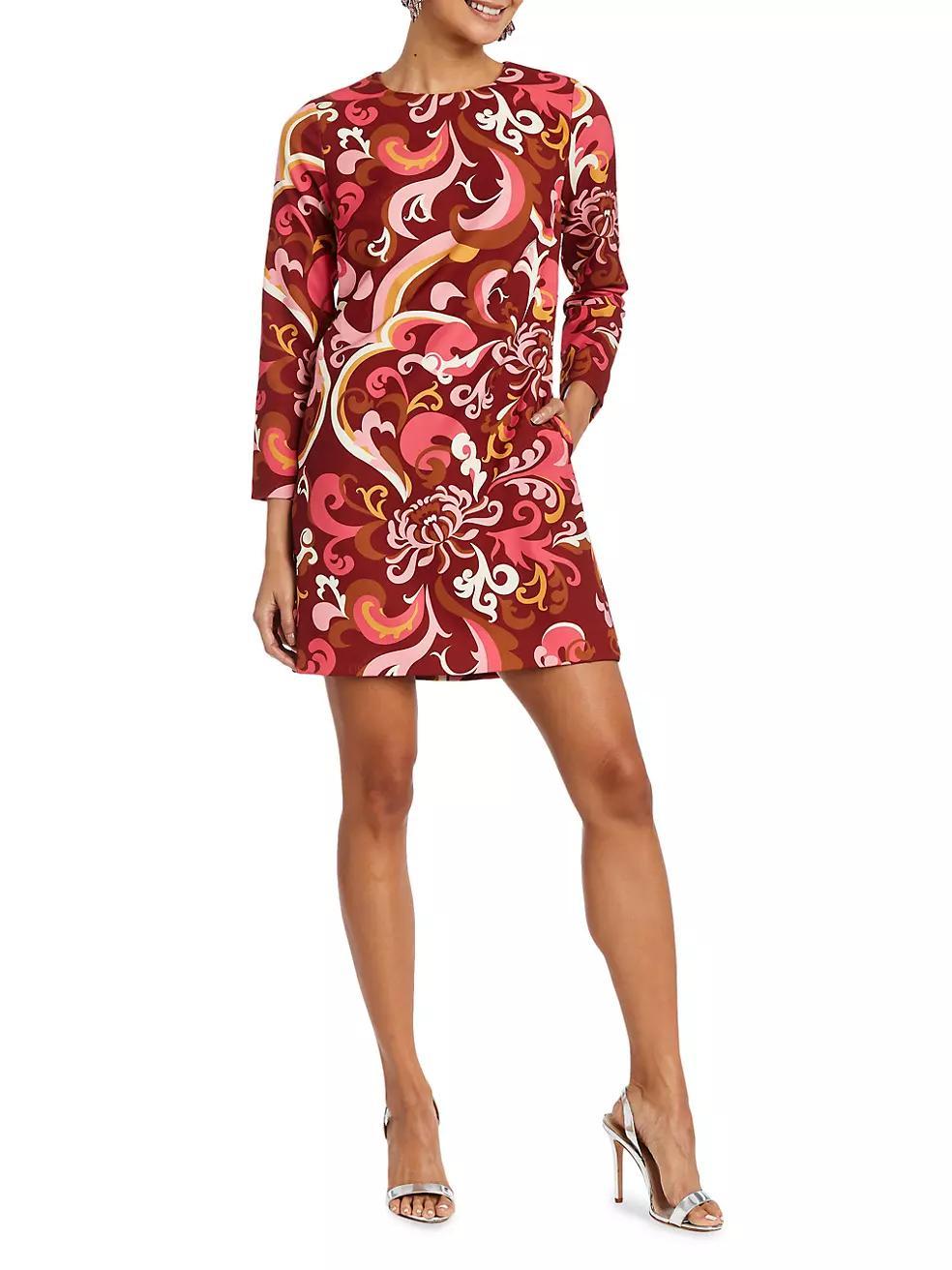 Katalin Paisley Minidress Product Image