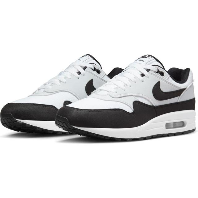 NIKE Air Max 1 Sneaker In White/black/pure Platinum Product Image