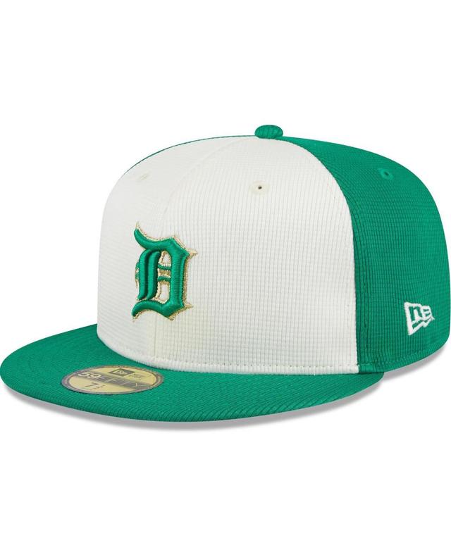 Mens New Era /Green Detroit Tigers 2024 St. Patricks Day 59FIFTY Fitted Hat Product Image