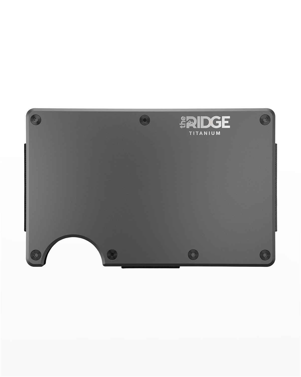 the Ridge Titanium Money Clip Card Case Product Image