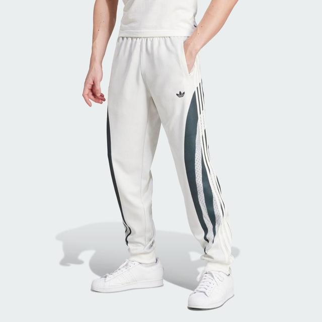 adidas Premium Print Track Pants Cloud White XL Mens Product Image