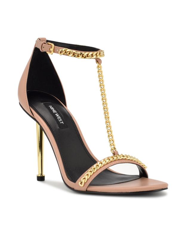 Nine West Womens Ropes Ankle Strap Stiletto Dress Sandals Product Image