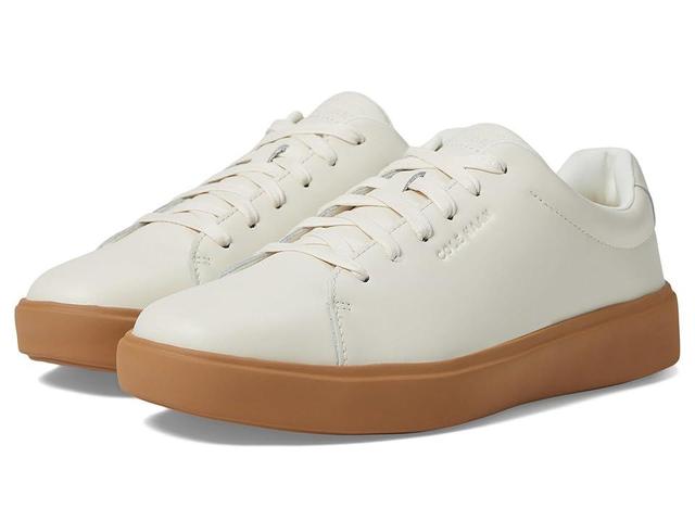 Cole Haan Grand Crosscourt Traveler Sneaker (Ivory/Gum) Men's Shoes Product Image