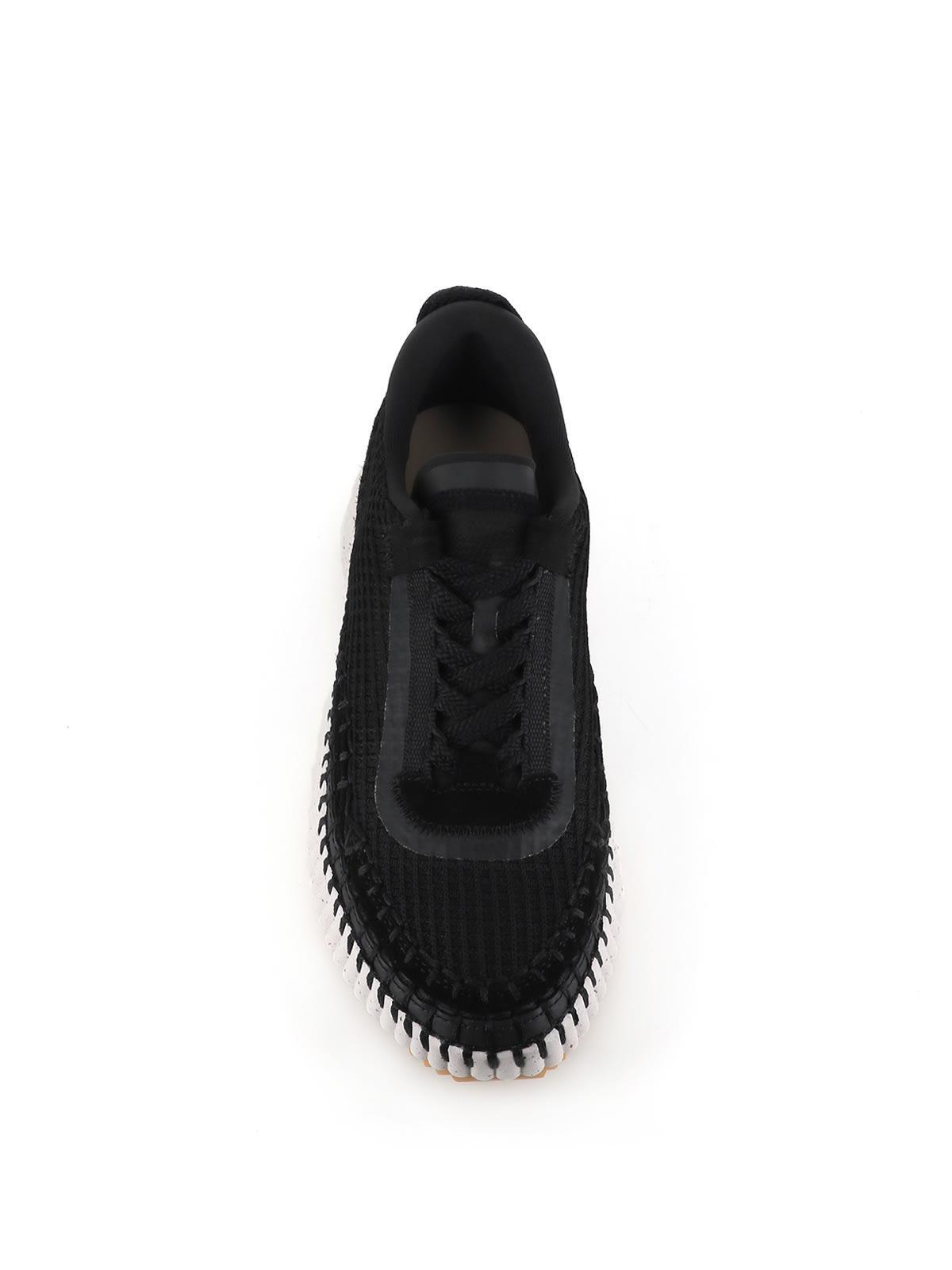 CHLOÉ Nama Woman Sneakers In Black Product Image