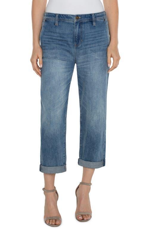 Liverpool Los Angeles Norma Jean Mid-Rise Relaxed Roller 24 1/2 (Isla Vista) Women's Jeans Product Image