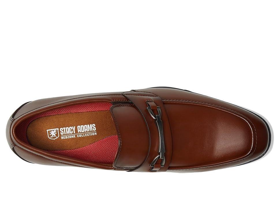 Stacy Adams Lundy Slip On Loafer (Cognac) Men's Lace Up Wing Tip Shoes Product Image