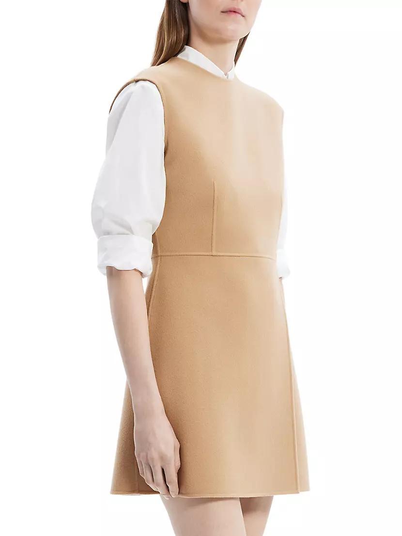 Wool-Cashmere Sleeveless Minidress Product Image