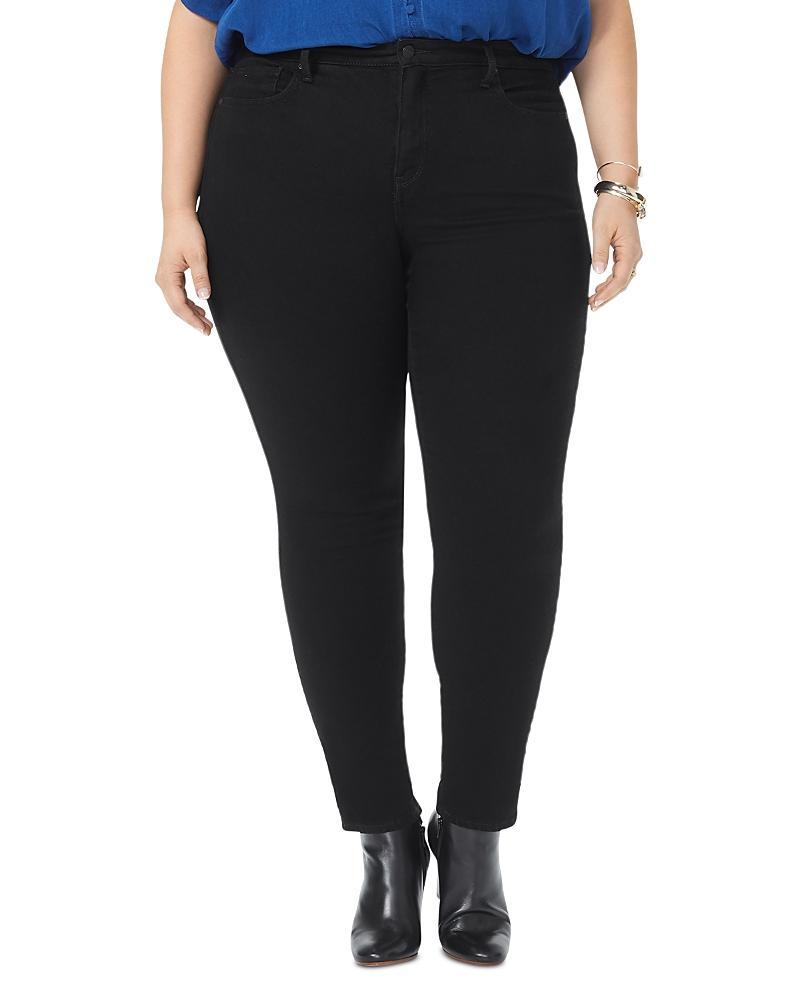 Nydj Plus Ami Skinny Jeans in Black Product Image