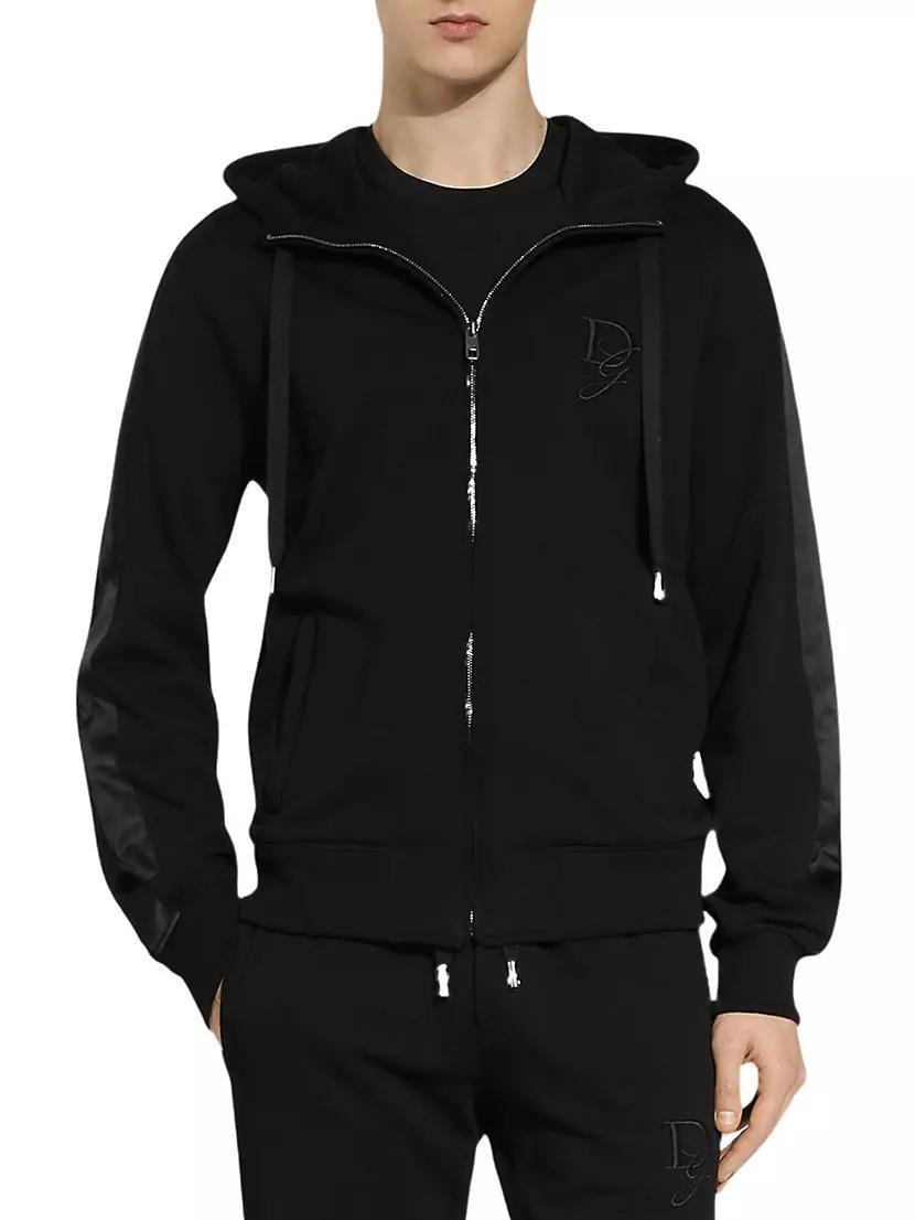 Ricamo Embroidered Full-Zip Hoodie Product Image