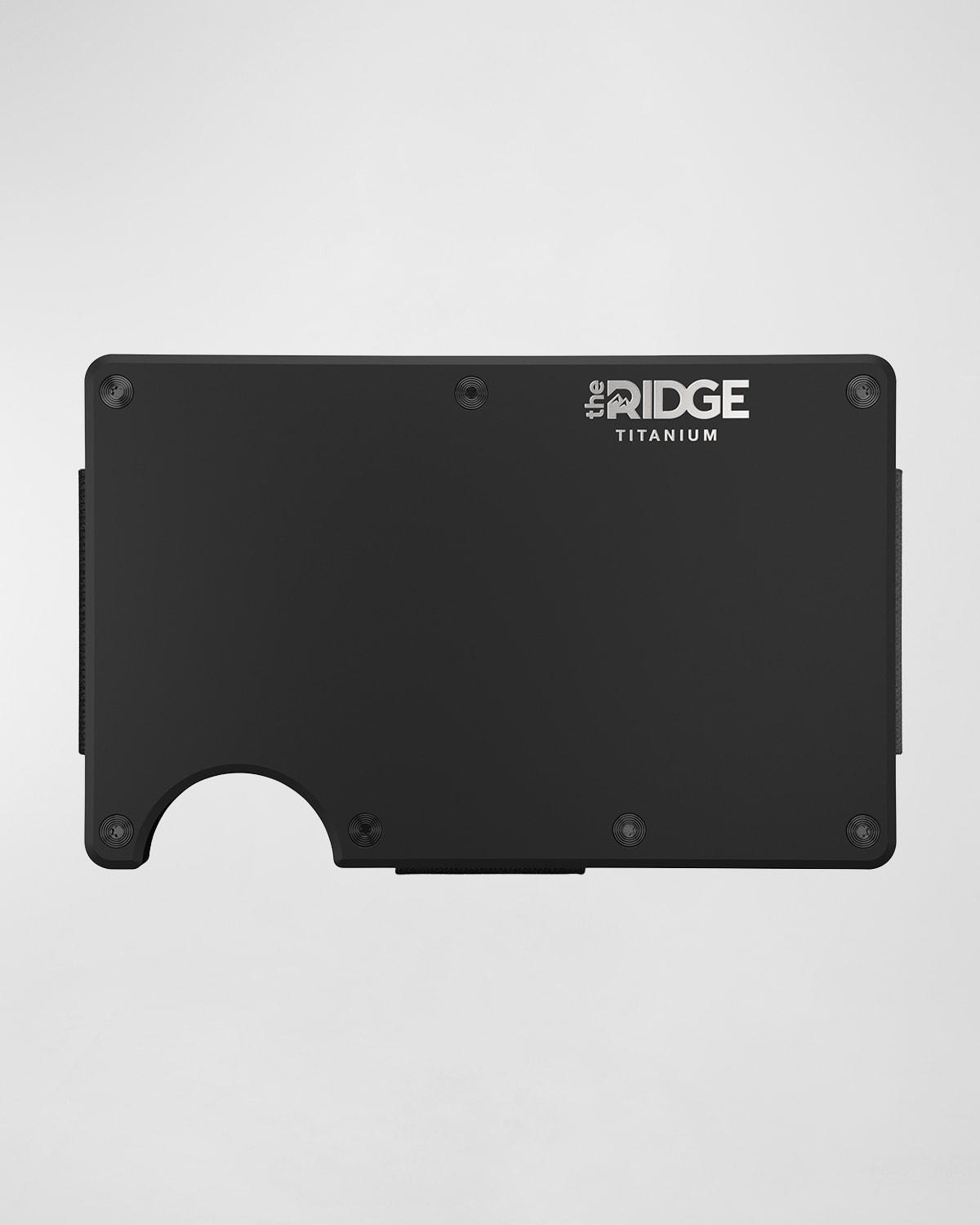 the Ridge Titanium Money Clip Card Case Product Image