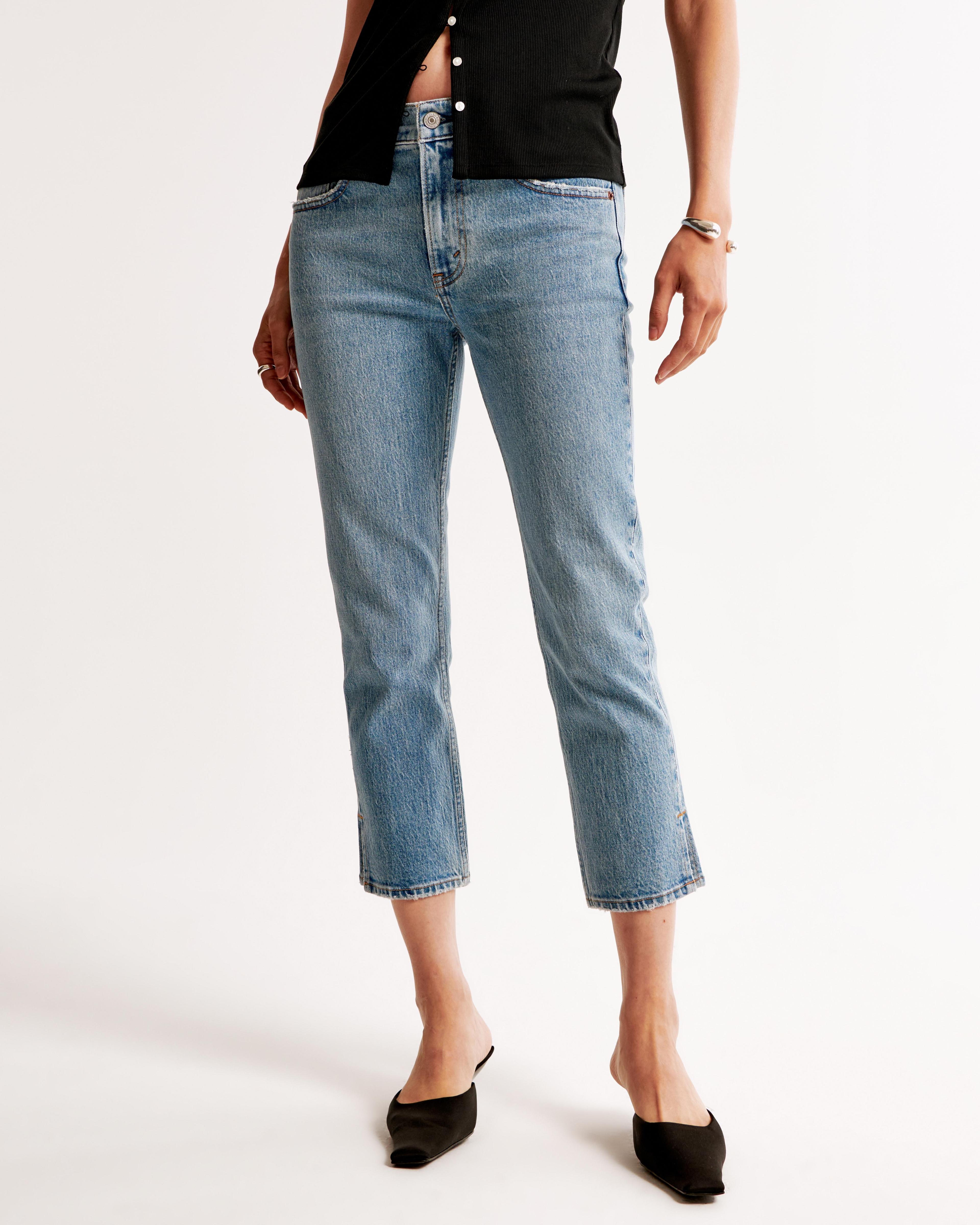 Mid Rise Capri Jean Product Image