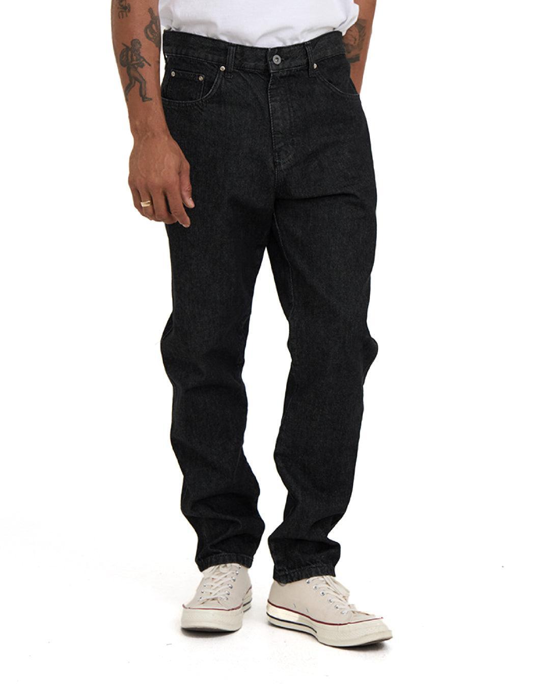 Dixon Tapered Jean - Washed Black Product Image