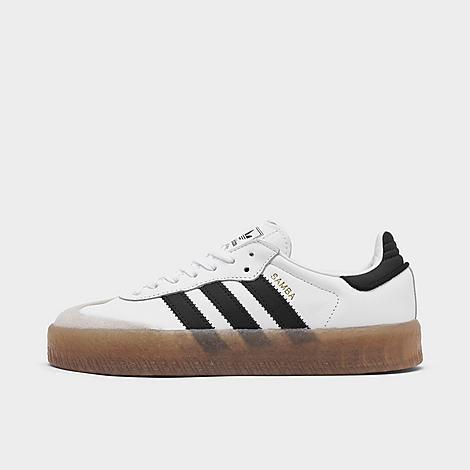 adidas Womens Originals Sambae - Soccer Shoes White/Black/White Product Image