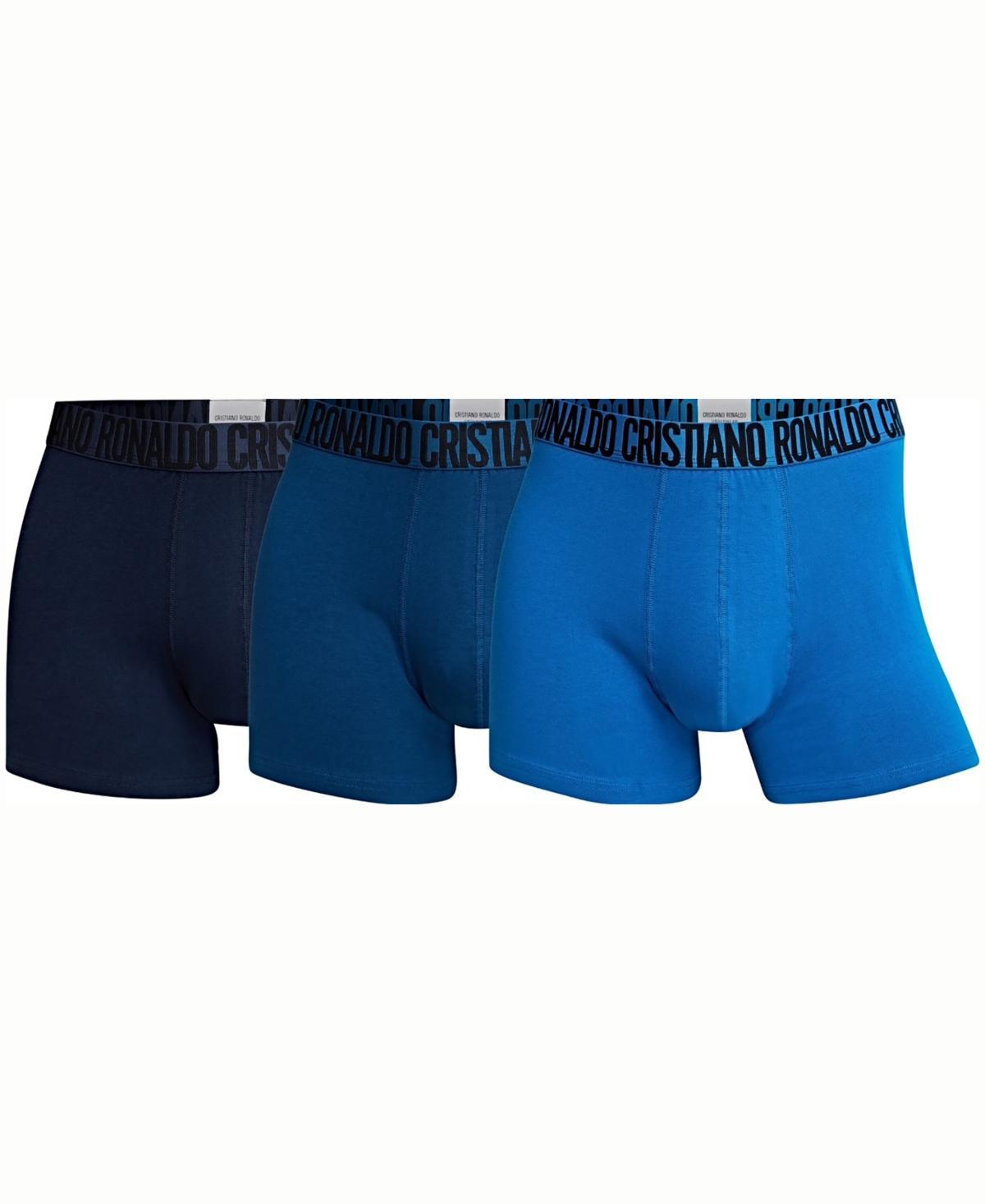 CR7 Mens Cotton Blend Trunks, Pack of 3 Product Image