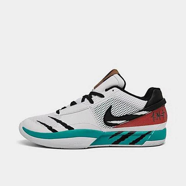 NIKE Ja 1 Basketball Shoes In White/black/green Product Image