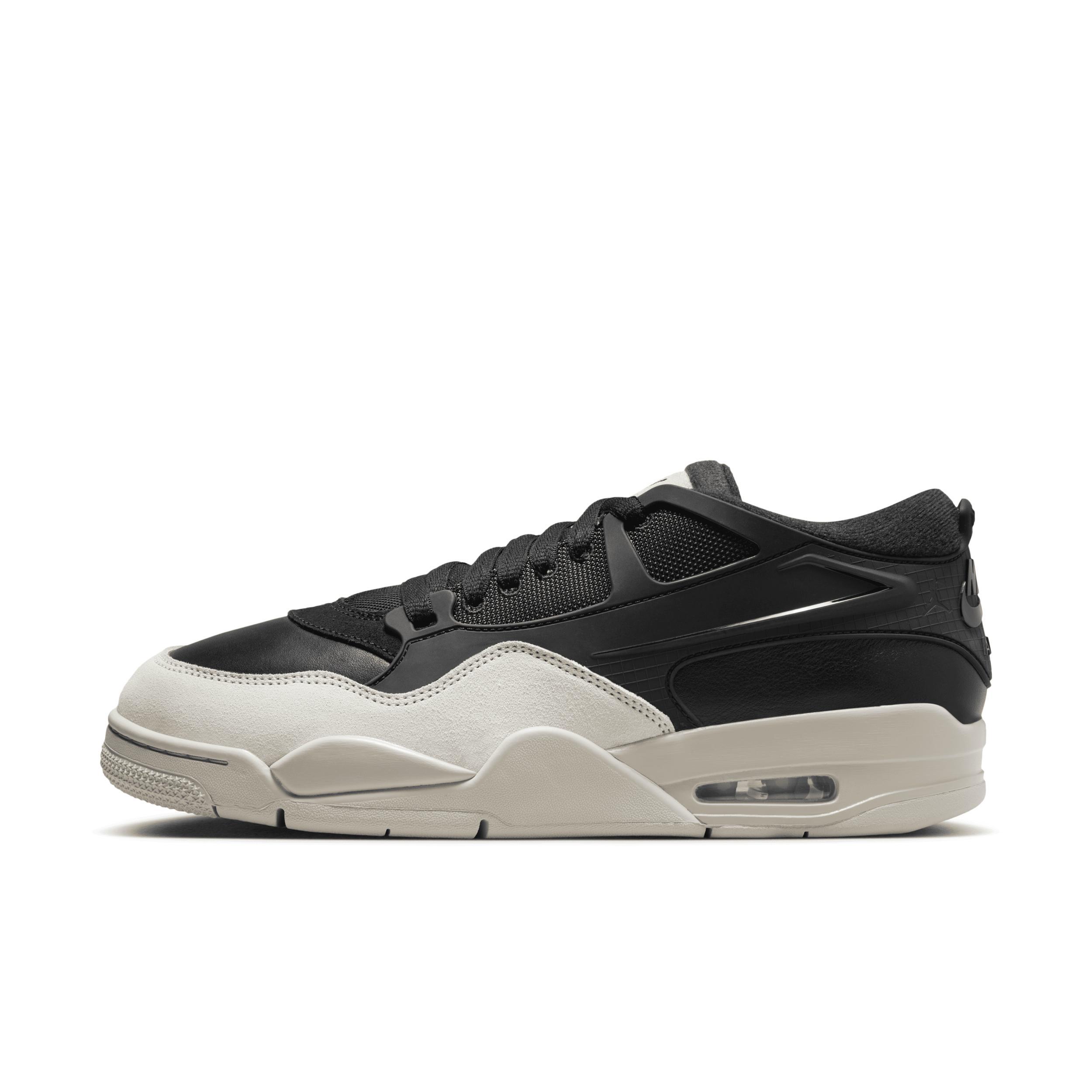 Jordan Mens Jordan AJ 4 RM - Mens Shoes Black/Light Bone/Dark Grey Product Image