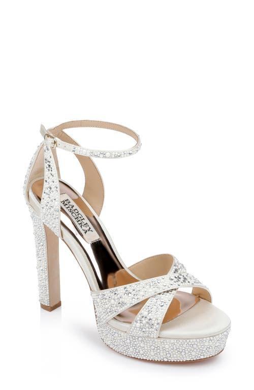 Badgley Mischka Collection Fizzy Ankle Strap Platform Sandal Product Image