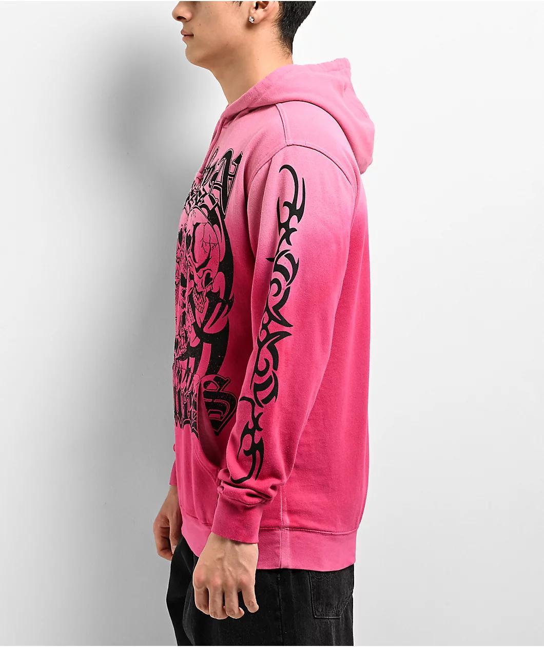 Broken Promises Purgatory Pink Wash Hoodie Product Image