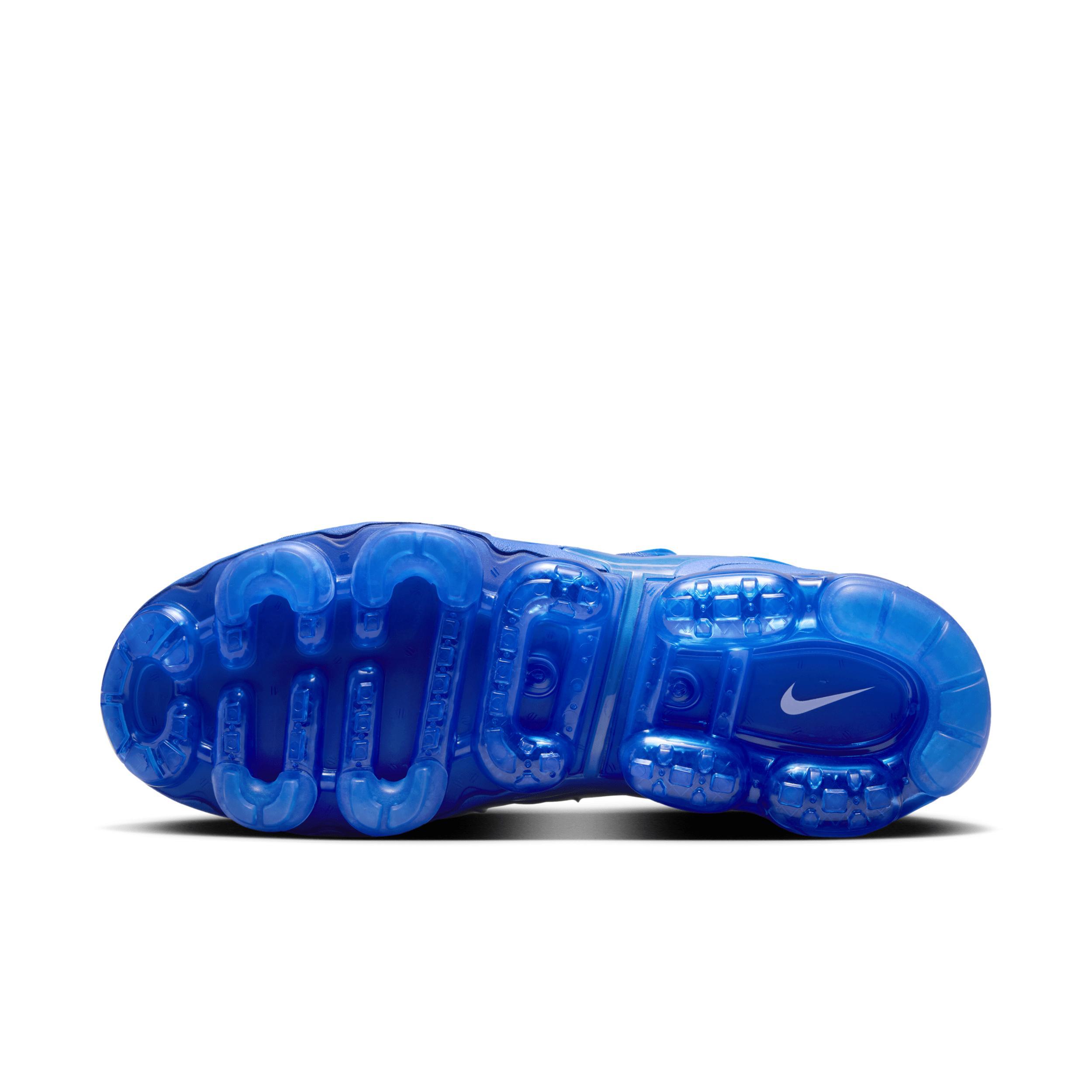 Nike Mens Nike Air VaporMax Plus VPC - Mens Basketball Shoes Game Royal/White/Metallic Silver Product Image