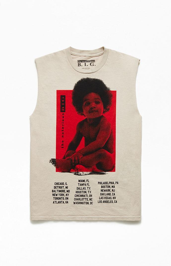 Mens Biggie Smalls Muscle Tank Top Product Image