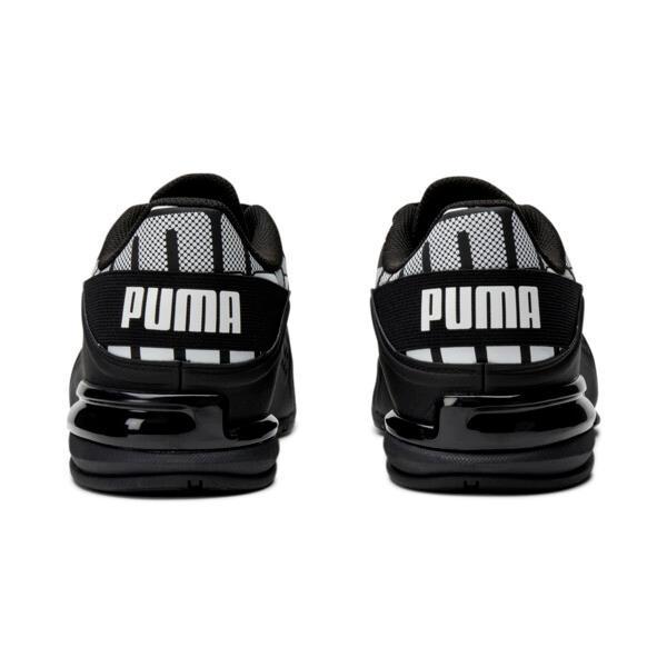 PUMA Viz Runner Repeat Men's Running Sneakers in Black/White Product Image