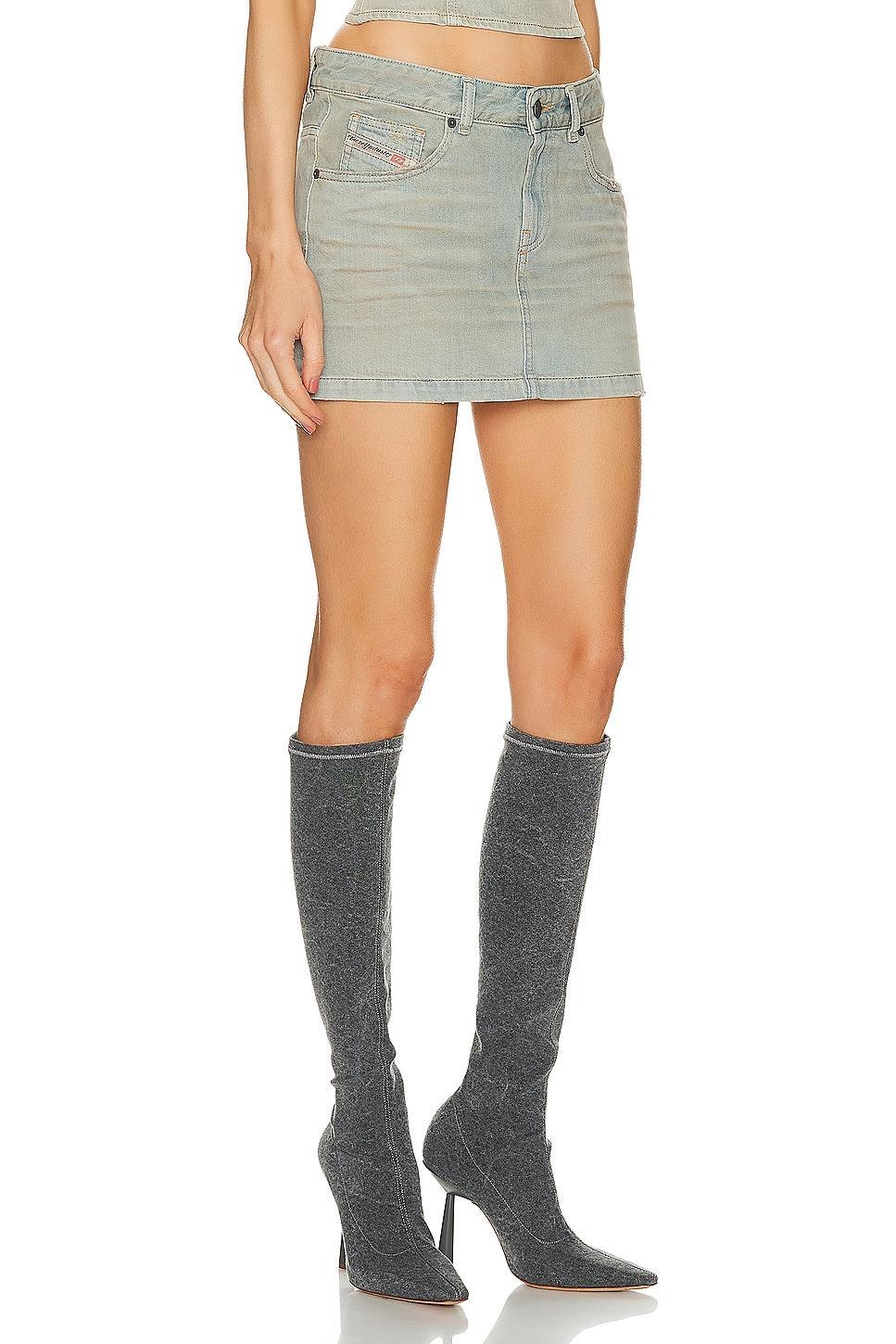 Diesel Ron Skirt Blue. (also in ). Product Image