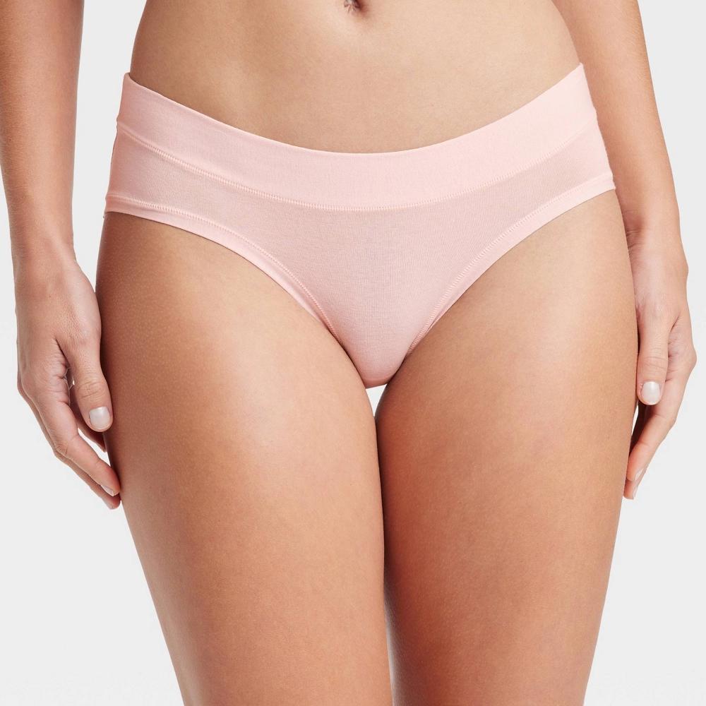 Women's Cotton Comfort Hipster Underwear - Auden™ Pink XL Product Image