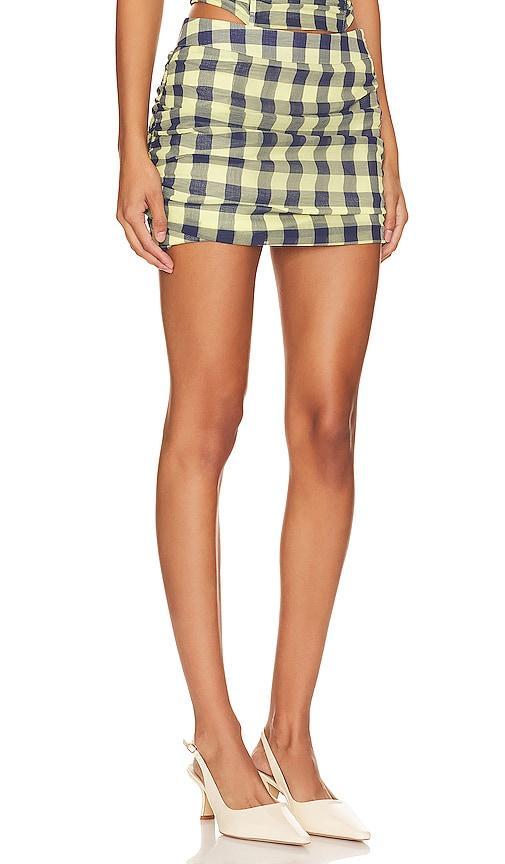 LIONESS 97 Check Mini Skirt Size M, XL, XS, XXL. Product Image