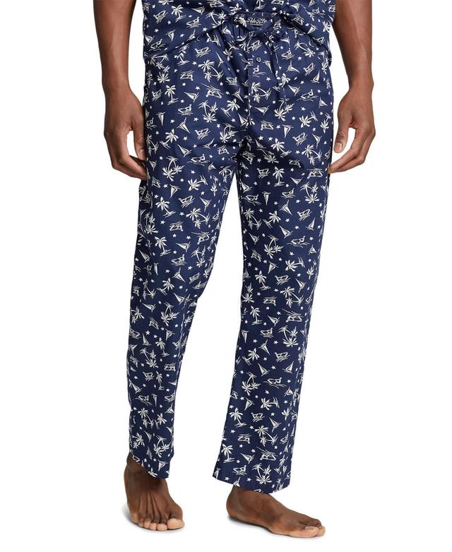 Polo Ralph Lauren Mens Cotton Printed Pajama Pants Product Image