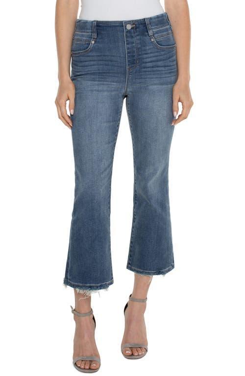 Liverpool Los Angeles Gia Glider Pull-On Crop Flare Jeans Product Image